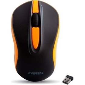 Resim Everest DLM-380 Mouse - Siyah & Turuncu 