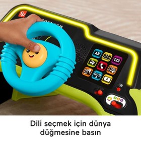 Resim Fisher-Price Eğlen ve Öğren Sesli ve Işıklı İlk Arabam HYR91 