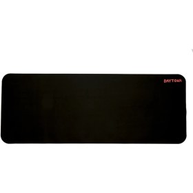 Resim Daytona Speed 40cm X 105cm Masaüstü Oyun Gaming Ofis Baskısız Kaymaz Mouse Pad - Siyah 