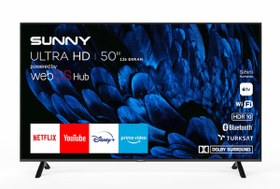 Resim Sunny SN50FMN252 4K Ultra HD 50" 127 Ekran Uydu Alıcılı webOS Smart LED TV 