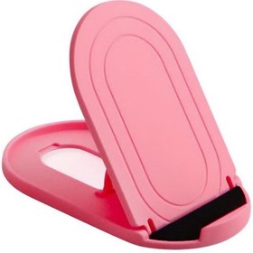 Resim KingMa Masaüstü Ayarlanabilir Telefon Tutucu Stand Pembe 