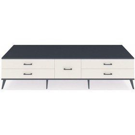 Resim Kronos Tv Ünitesi 5 Çekmeceli 220x59x51 Antrasit-aytaşı Aytası/aytası - Antrasıt 