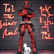 Resim Marvel Resmi Lisanslı Deadpool 3 PVC Figürü - Ayrılabilir ve Eklemlenmiş! Koleksiyoncular, Masa Dekoru, Ev Sergisi ve Hediyeler için mükemmel (Noel, Cadılar Bayramı, Doğum Günü) 