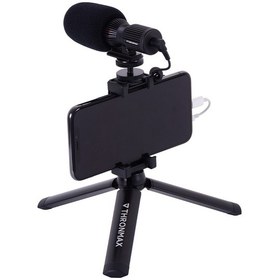 Resim Thronmax C1 Profesyonel Vlogger Akış Mikrofon Seti 