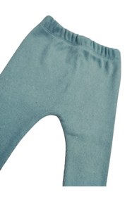 Resim Meriç bebe Unisex Ultra Esnek Fitilli Şardonlu Baskısız Kalın Bebe Tayt 