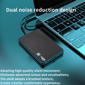 Resim 320GB/500GB/1TB USB 3.0 Taşınabilir Harici Sabit Disk - 6.35 cm Metal Kasa, Sessiz Gürültü Azaltma, Darbe Emme ve Fırçalanmış Dokulu, Uzay Grisi - Yüksek Hızlı Dayanıklı Yedeğişim için Laptop, Masaüstü, Seyahat 