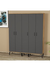 Resim Kalender Dekor Alba-1-2-3 Alb06 Portmanto Vestiyer Ayakkabılık 