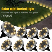 Resim FAÇOI 16/8 Güneş Enerjili Bahçe Aydınlatma, 8 LED Yükseltme, Sıcak Beyaz Işık Seçeneği ile Park ve Dekoratif Aydınlatma, Solar Şarjlı, Işık Sensörlü Kontrol, Dış Mekan Aydınlatması | Modern Güneş Panelleri, Akıllı Güç Çıkışlı Dayanıklı Güneş Enerjili Lambalar 