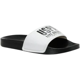 Resim U.S Polo Assn Gusty 3FX Beyaz Erkek Plaj Terlik Beyaz 