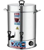 Resim WARM WASSER 160 Bardak Çelik Çay Otomatı & Çay Makinesi - Semaver 