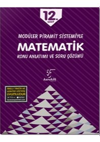 Resim 12.Sınıf Modüler Piramit Sistemiyle Matematik Konu Anlatımı ve Soru Çözümü - Karekök Eğitim Yayın 