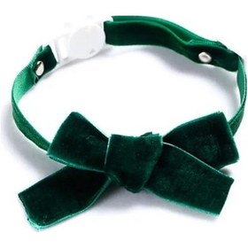 Resim Soulader Koparmalı Çan Küçük Kedi Yavrusu Yaka Pamuk Kadife Yumuşak Yavru Kedi Tasması Ayarlanabilir Kedi Yaka Kedi Boyun Tasması Evcil Hayvan Aksesuarları 