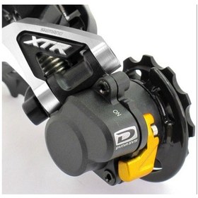 Resim Shimano Xtr Rd-m986 Arka Aktarıcı Shadow+ Kilitlenebilir Shımano 10 Vites Aktarıcı Siyah 