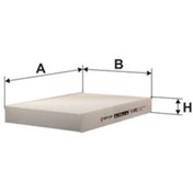 Resim Renault Megane I 2.0 16V Ide 1996-2003 Filtron Polen Filtresi 