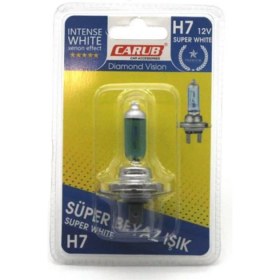 Resim Carub BR0417061 Ampul H7 12V 55-100W Super Beyaz Isık Blis 
