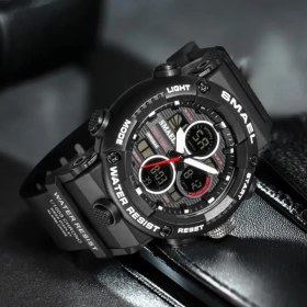 Resim SMAEL Erkek Kol Saati Analog Dijital Spor Moda Trend 8038s Saat 