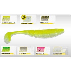 Resim Herakles Ghost Shad 5 Cm 8li Paket Silikon Yem 