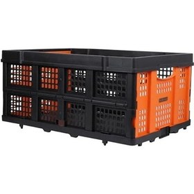 Resim 25 Kg Kapasiteye Sahip Katlanır Taşıma Sepeti, Çok Amaçlı Kullanım 