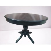 Resim Bengi Masa Baba Kayın Kaplama Mdf Tabla Ihlamur Ayak Natüre Siyah Boya 110 cm Açılır 