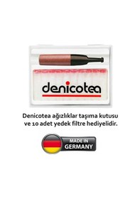 Resim Denicotea 20243 Karbon Filtreli Ahşap Sig. Ağızlığı Kahve 