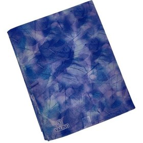 Resim Valino Vual Twill Fular 45x110 Cm - Yaprak Desenli, Hafif Ve Nefes Alabilir Şal Saks 