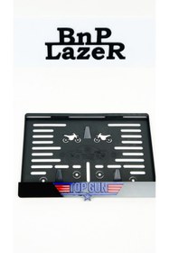 Resim BnP LAZER Topgun Pleksi Motor Plakalık 