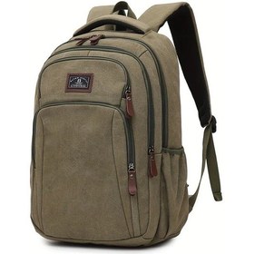 Resim Fochsia Erkekler İçin Siyah Büyük Kapasiteli Seyahat Sırt Çantası - Hafif Laptop Çantası Siyah 