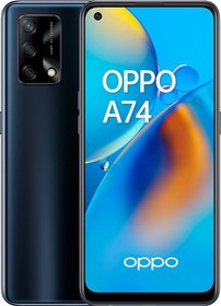 Resim YENİLENMİŞ OPPO A74 128GB SİYAH KUTULU ADINIZA FATURALI GARANTİLİDİR 