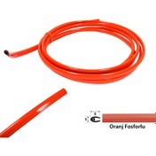 Resim U Tip Geçmeli Krom Nikelaj Şerit Oranj Fosfor 5 Metre Diğer