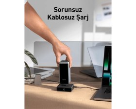 Resim Anker Prime Powerbank Uyumlu Anker 100W Şarj Tabanı 