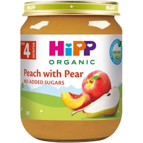 Resim Hipp Organik Armutlu Şeftali Püresi 125 G x 1 Adet 