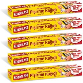 Resim Koroplast Pişirme Kağıdı Hazır Kesilmiş 16 Adet - 5'li 