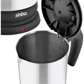 Resim Meks Sinbo Araç Içi Kettle Paslanmaz Çelik 