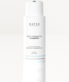 Resim Matsu kuru saçlar için yoğun nemlendirici ve kopma karşıtı deep hydrating saç bakım şampuanı 350 ml 