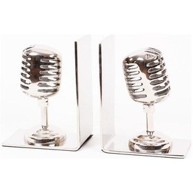 Resim Kitap Desteği Mikrofone Kitap Stoperi Dekoratif Hediyelik 