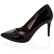 Resim KARVENSHOES Siyah Rugan Velev Model Stiletto 137 