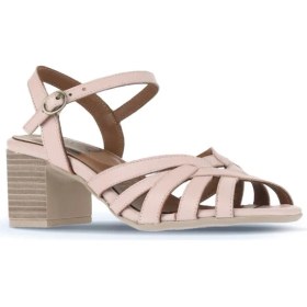 Resim Bueno Shoes Pudra Deri Kadın Topuklu Sandalet 01WA2800 01WA2800 