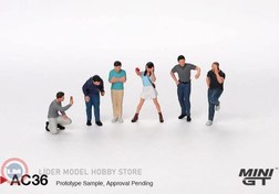 Resim 1:64 Mini GT 2024 Car ENTHUSIASTS FIGURINES 