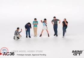 Resim 1:64 Mini GT 2024 Car ENTHUSIASTS FIGURINES 