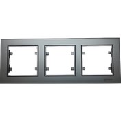 Resim Makel Füme Karea Üçlü Çerçeve (MAKEL.56050703) 