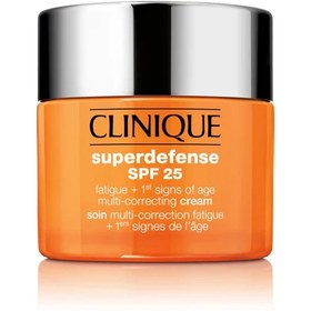 Resim Clinique Superdefense SPF25 Yaşlanma Karşıtı Etkili Karma ve Yağlı Ciltler İçin Nemlendirici Krem 50 ml 