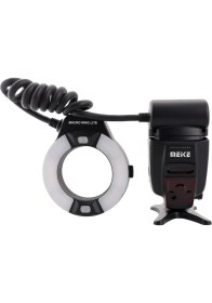 Resim Meike Nikon İçin Mk-14Ext-N İ-Ttl (Macro) Makro Ring Flaş 