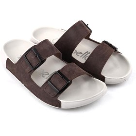 Resim United Colors Of Benetton Benetton Bn-1416 Rahat Taban Erkek Terlik Kahve Kahverengi 