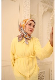 Resim Silk Home Olinda İpek Eşarp 47001-16 Lila, Turuncu, Yanık Sarı, Bordo, Buz Mavi 