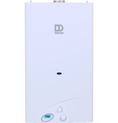 Resim Demirdöküm L 350 14 lt Hermetik Şofben Baca Dahil 