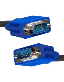 Resim VGA Kablo 15 Pin 3+6 Erkek/erkek 5m Kutulu (4887) 