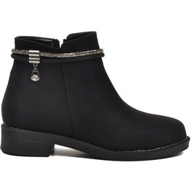 Resim Siyah Zümrüt Fermuarlı Kaymaz Bot 325126 Z SİYAH ZÜMRÜT 