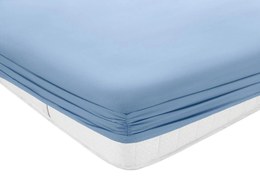 Resim Yataş Bedding Noah Lastikli Çarşaf Mavi 100x200 