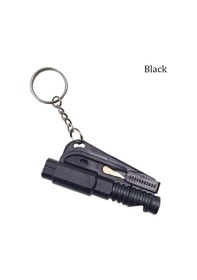 Resim Mini Emniyet Çekiç Anahtarlık Kaçış Araba Hayat Kurtarıcı Kaçış 