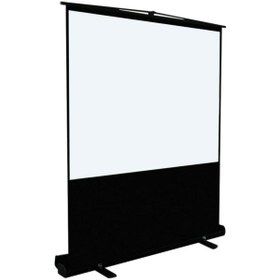 Resim CODEGEN 221x123 cm Taşınabilir Portatif Pull Up Floor Screen Projeksiyon Perdesi 